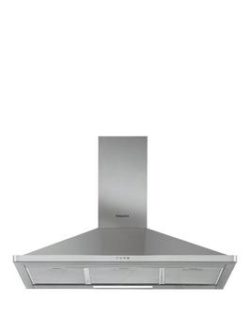 Hotpoint Phpn9.4Famx 90Cm Chimney Cooker Hood - Stainless Steel